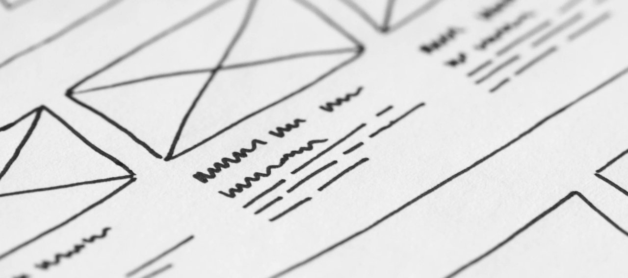 website wireframe