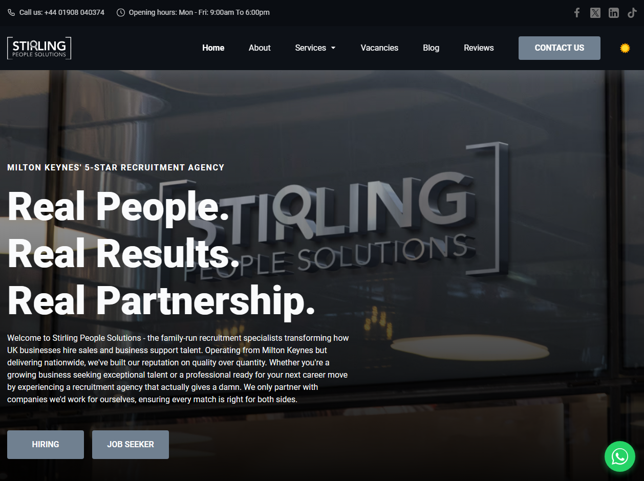 After - Milton Keynes Web Designs