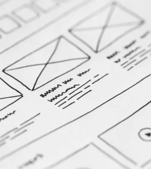 website wireframe